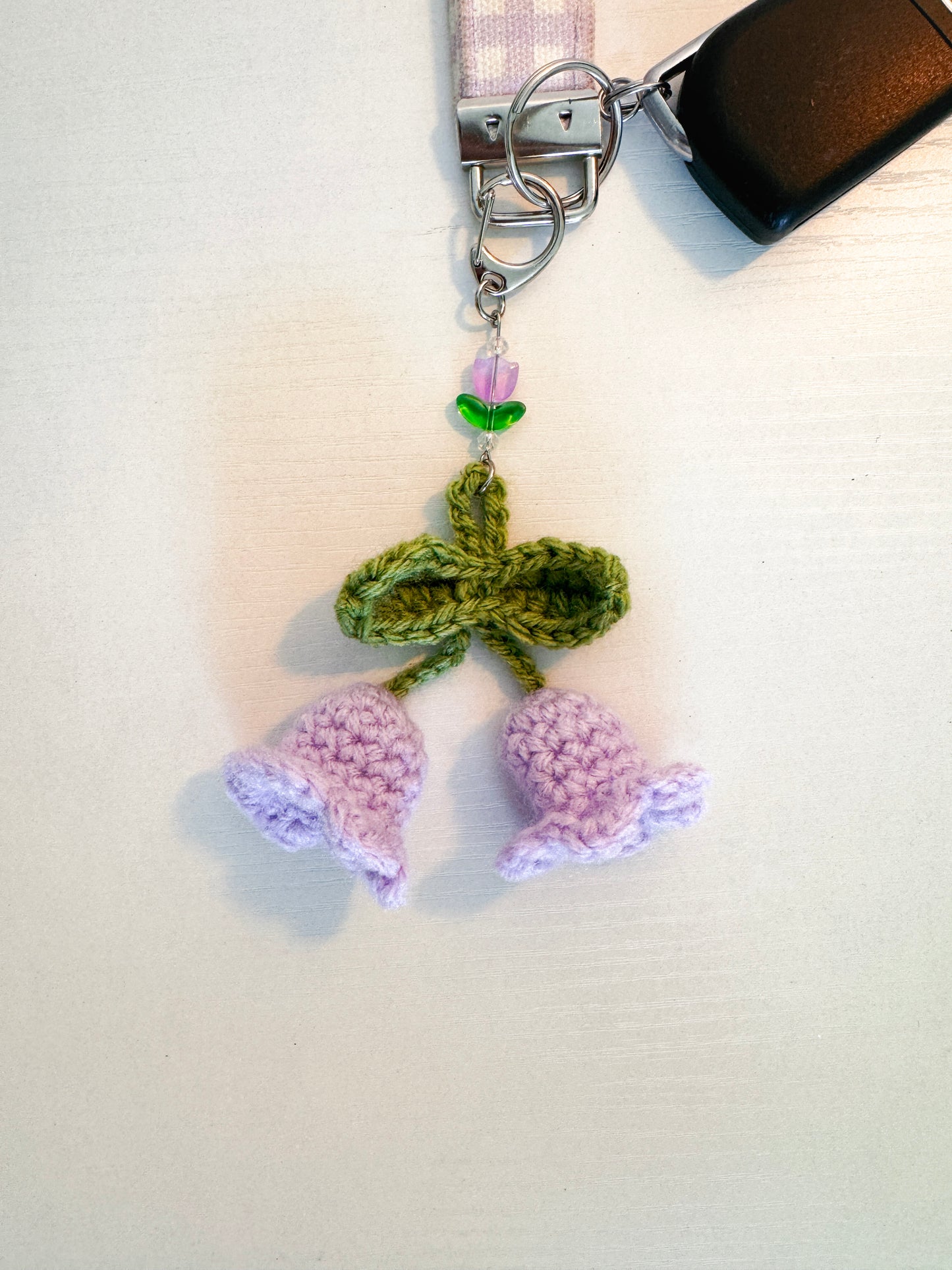 Bell Flower Keychain