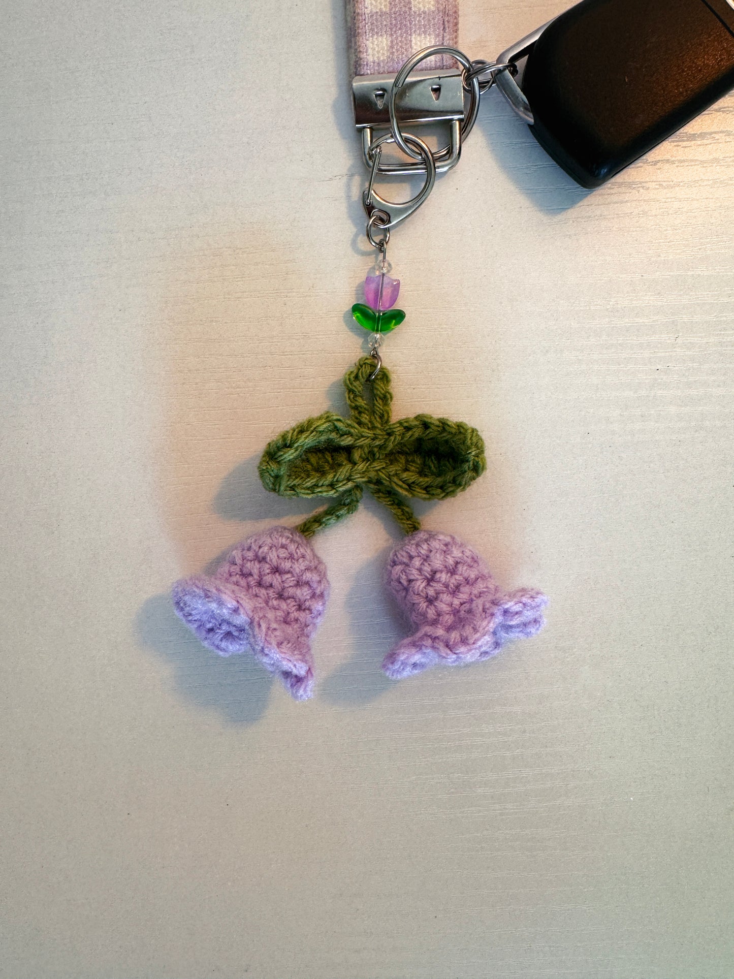 Bell Flower Keychain