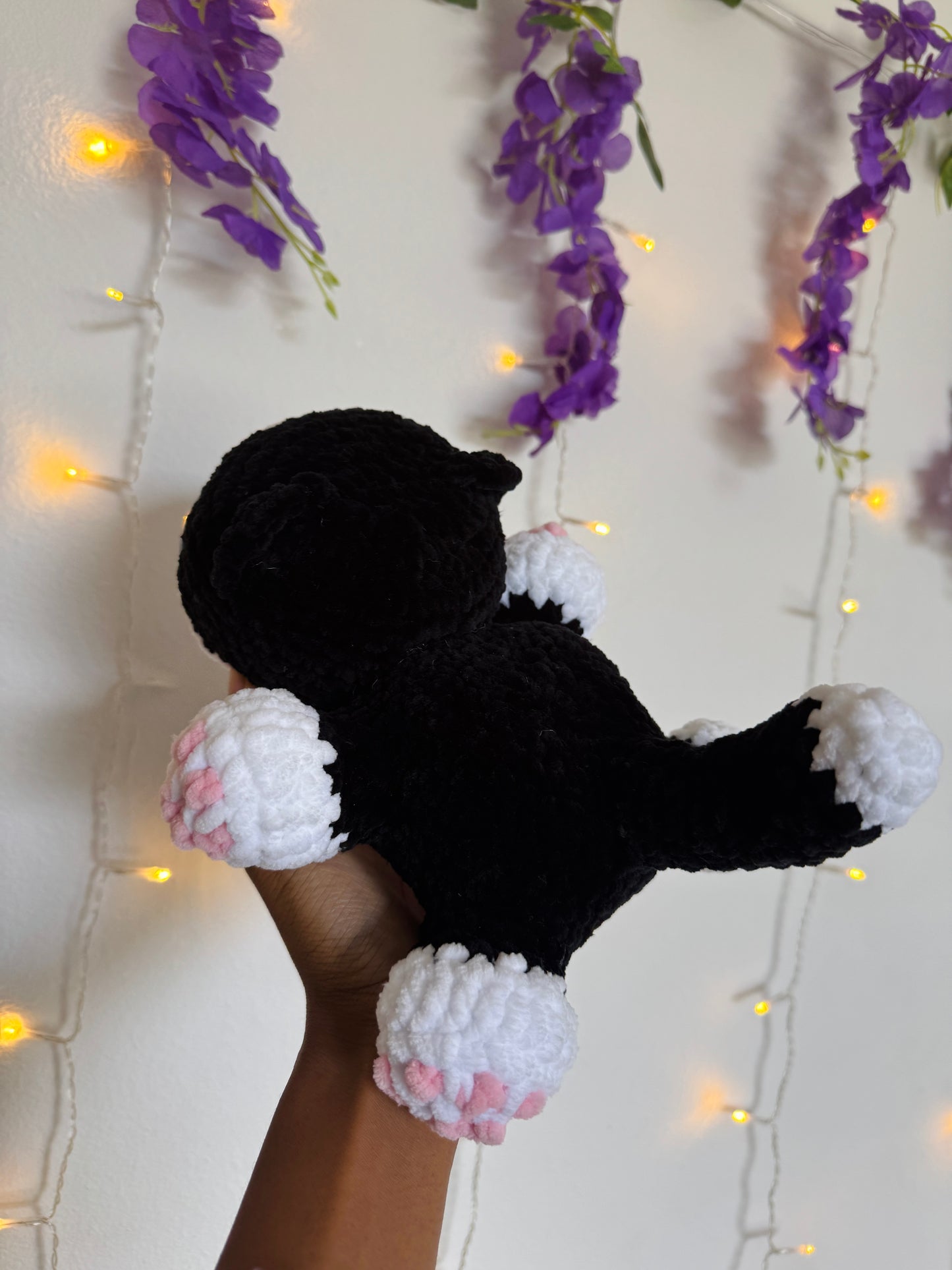 Custom Crochet Cat Plushie – Personalized Handmade